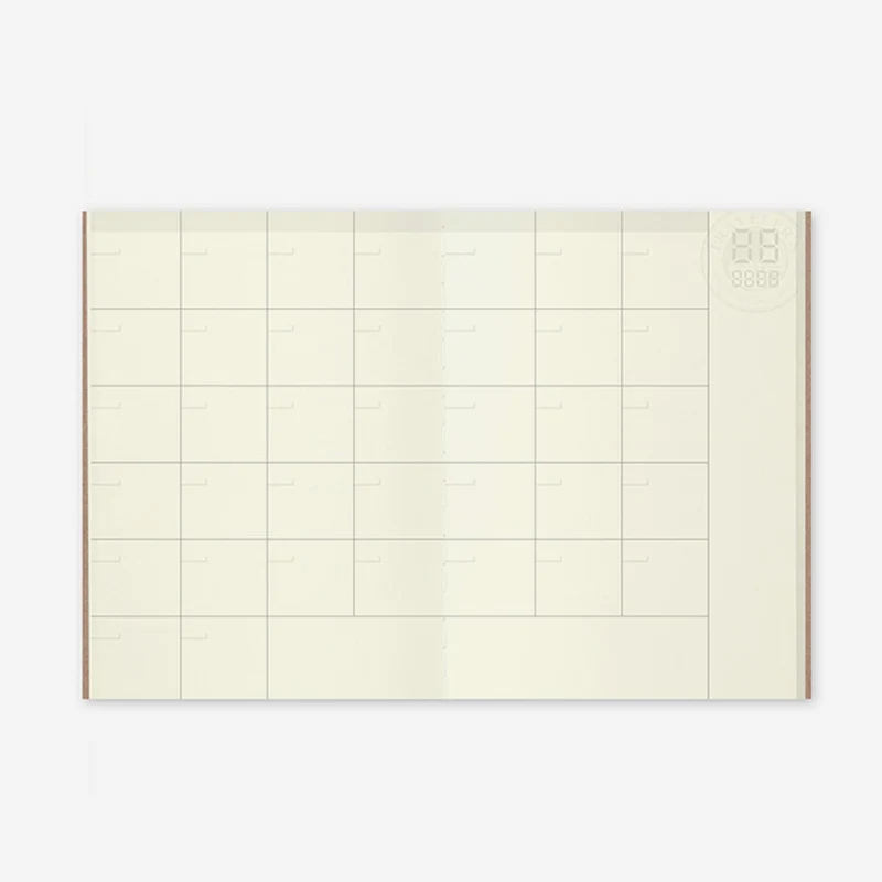 006. Free Diary Monthly Refill Passport Size