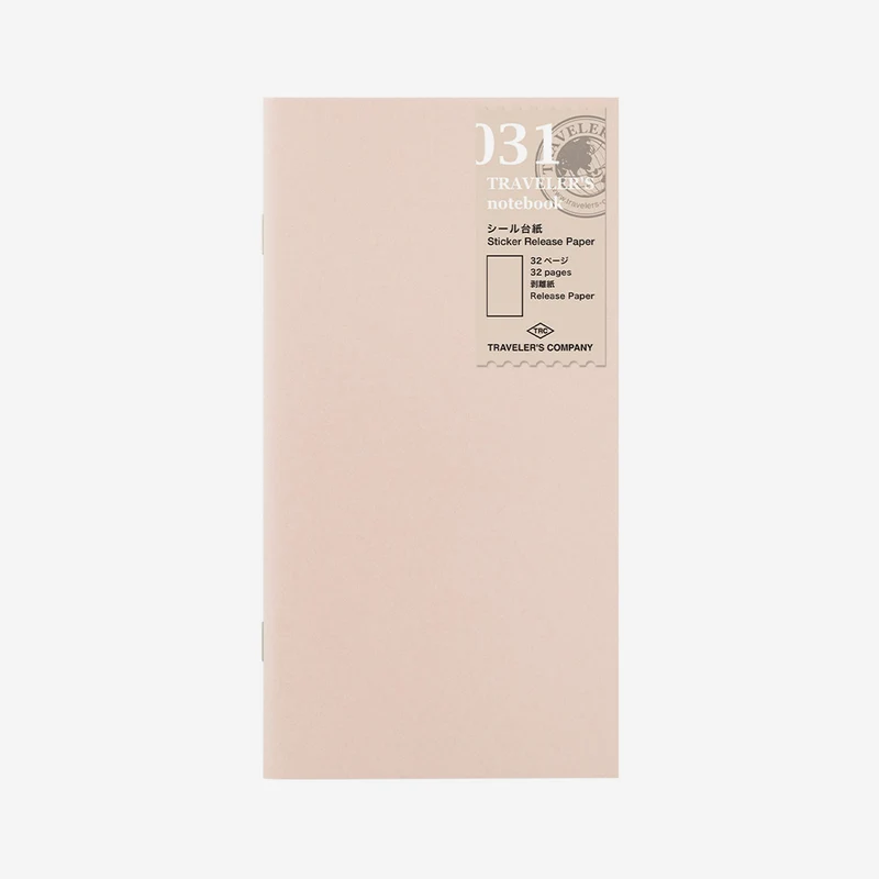 031. TRC Sticker Release Paper Refill