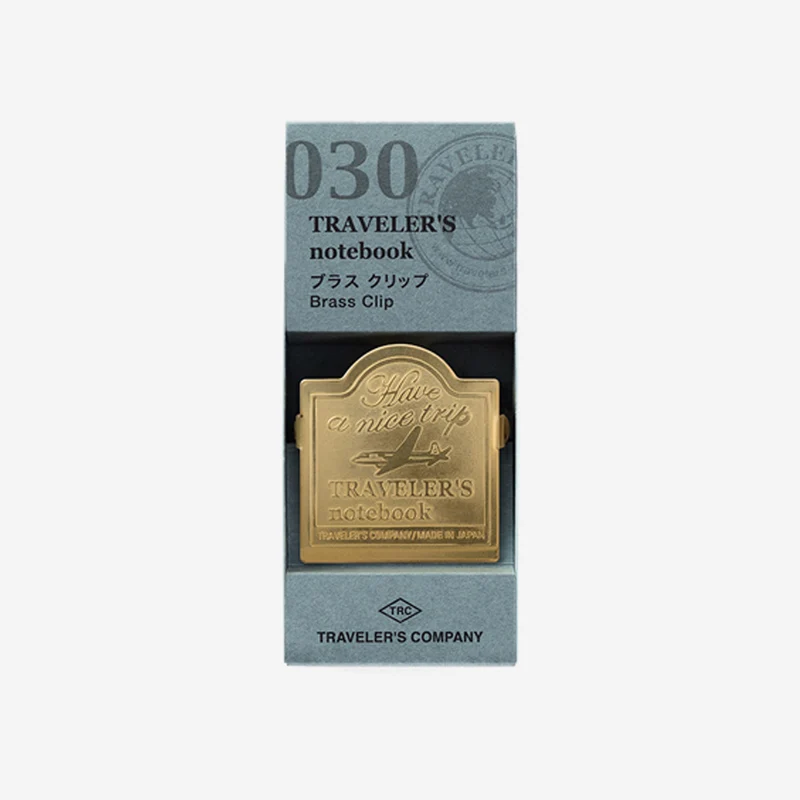 030. Brass Clip - Airplaine