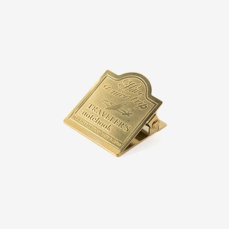 030. Brass Clip - Airplaine