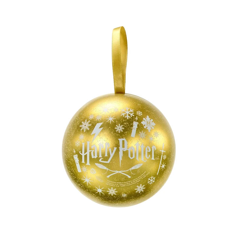 Harry Potter - Weihnachtskugel mit Deathly Hallows Schlüsselanhänger