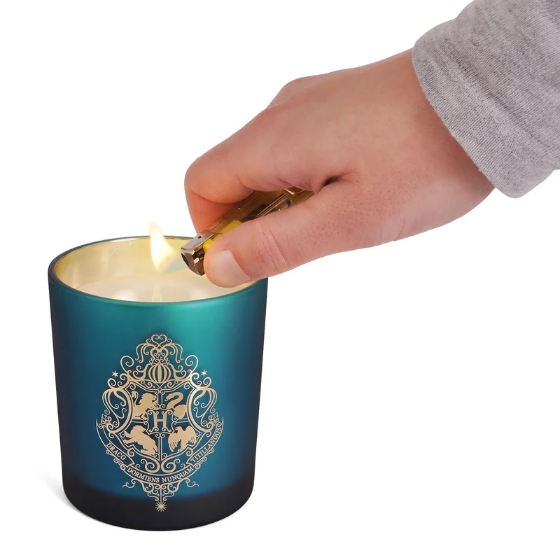 Harry Potter - Hogwarts Wappen Kerze im Glas