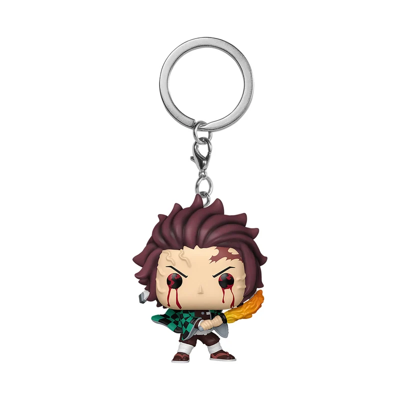 Demon Slayer - Tanjiro (Sun Breathing) Funko Pop Schlüsselanhänger