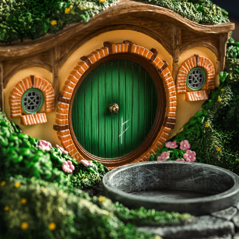 Der Herr der Ringe - Hobbit Höhle Auenland Diorama Teelichthalter