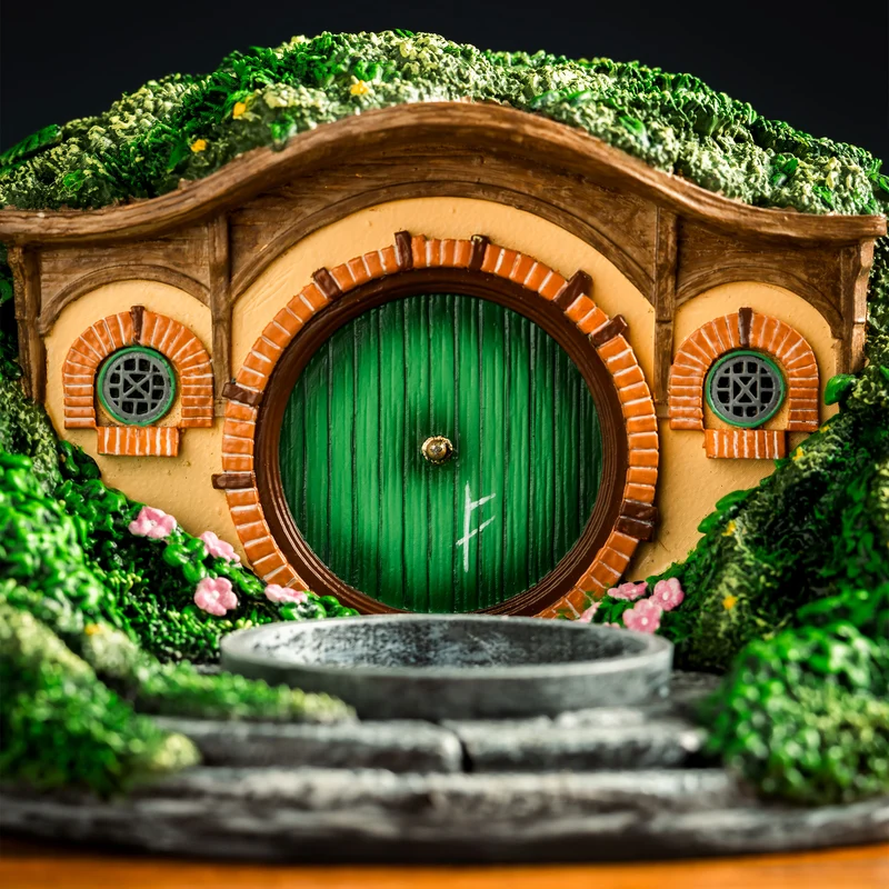 Der Herr der Ringe - Hobbit Höhle Auenland Diorama Teelichthalter