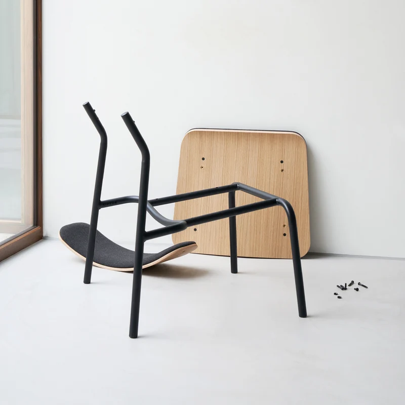Etude Lounge Armchair gepolstert
