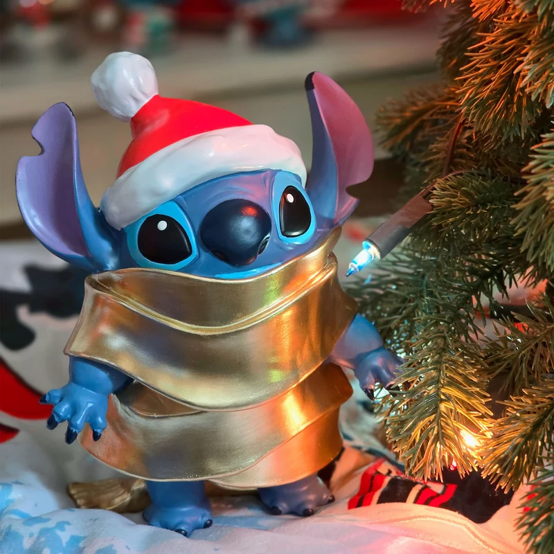 Stitch Santa Clause Figur - Lilo & Stitch