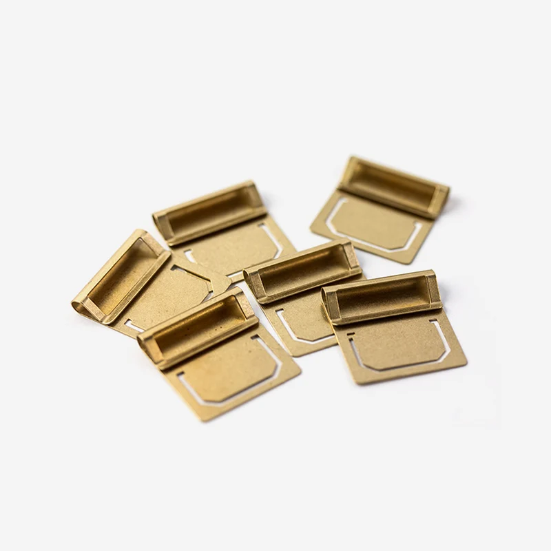 Brass Index Clips