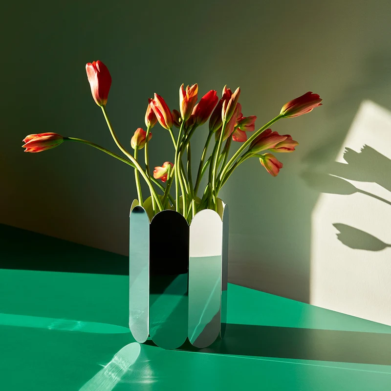 Arcs Vase Large Mirror
