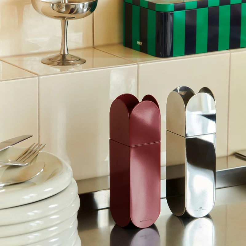 Arcs Salt & Pepper Grinder Dark Blue