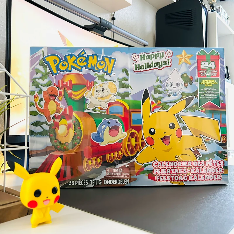 Pikachu Happy Holidays Adventskalender - Pokemon