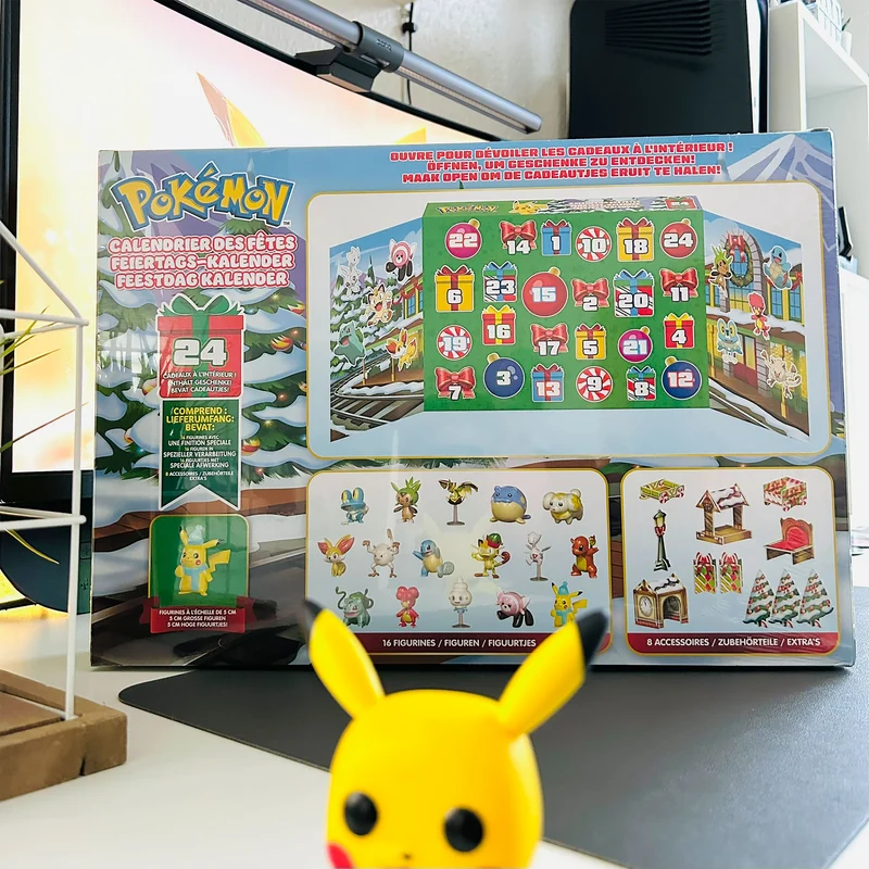 Pikachu Happy Holidays Adventskalender - Pokemon