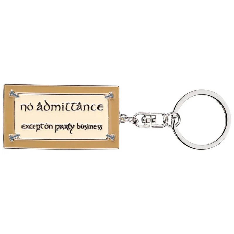 Der Herr der Ringe - No Admittance Schlüsselanhänger