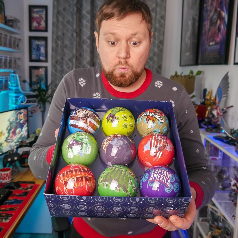 Avengers - Heroes Weihnachtsbaumkugeln 9tlg