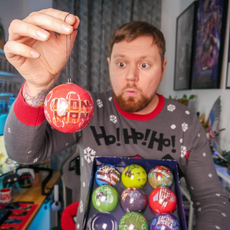 Avengers - Heroes Weihnachtsbaumkugeln 9tlg