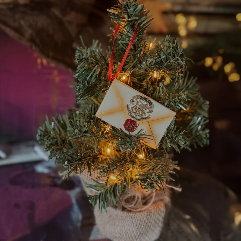 Harry Potter - Hogwarts Brief Weihnachtsbaum-Schmuck