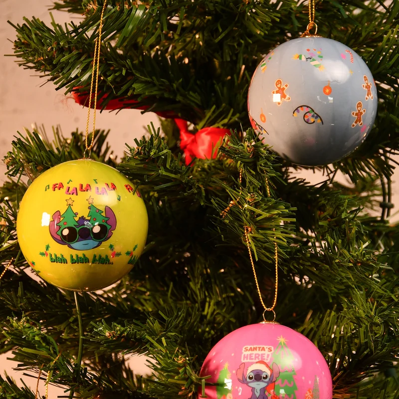 Lilo & Stitch - Angel und Stitch Weihnachtsbaumkugeln 9tlg