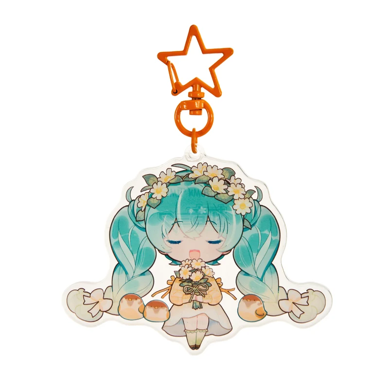 Hatsune Miku - Kawaii Autumn Time Acryl Schlüsselanhänger