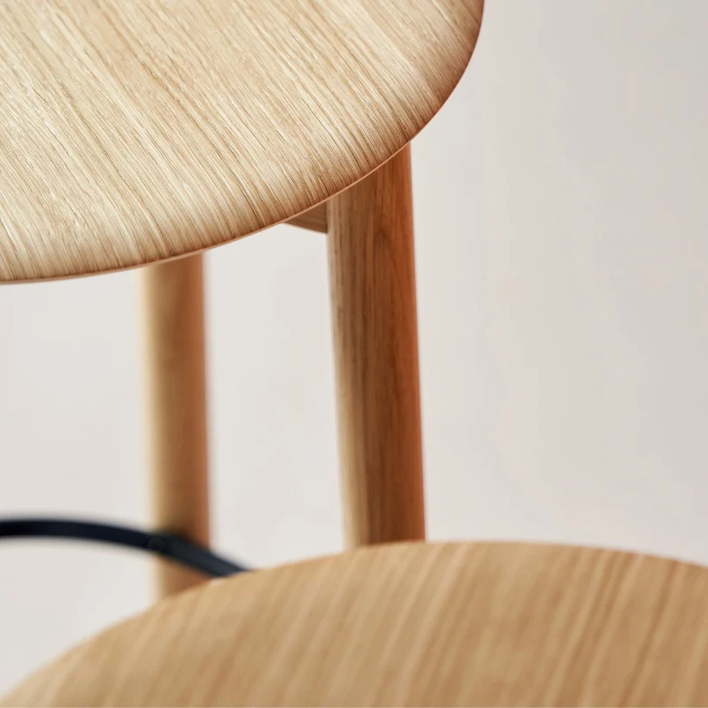SSD Full Wood Bar Stool