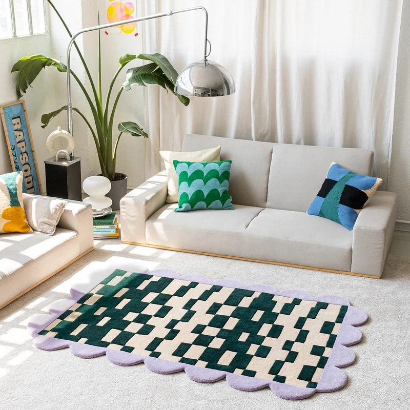 Margarita Rug Dark Green