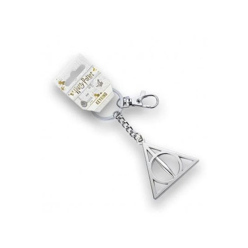 Harry Potter Schlüsselanhänger Deathly Hallows (versilbert)