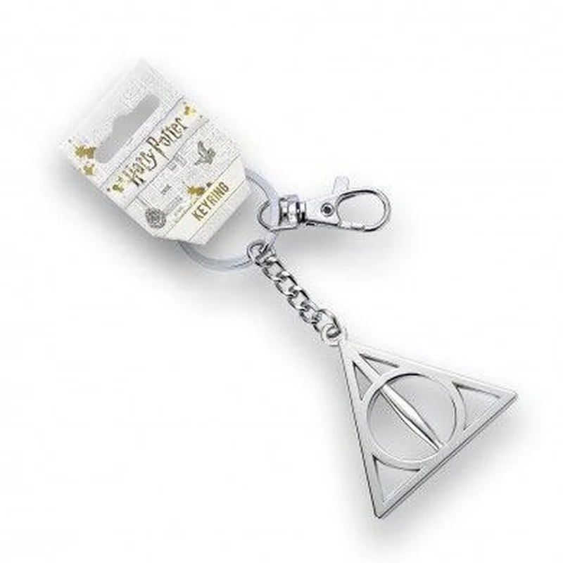 Harry Potter Schlüsselanhänger Deathly Hallows (versilbert)