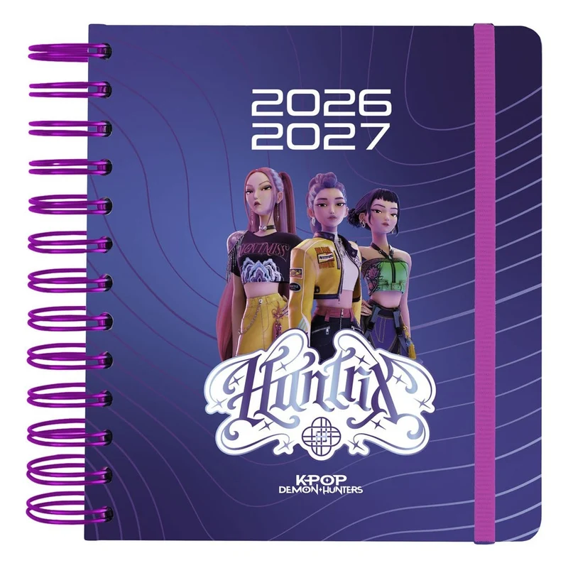 KPop Demon Hunters Terminkalender Tagesplaner 2026/2027 A5