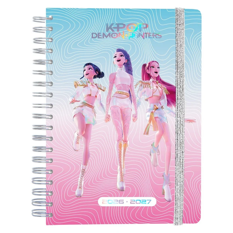 KPop Demon Hunters Terminkalender Wochenplaner 2026/2027 A5