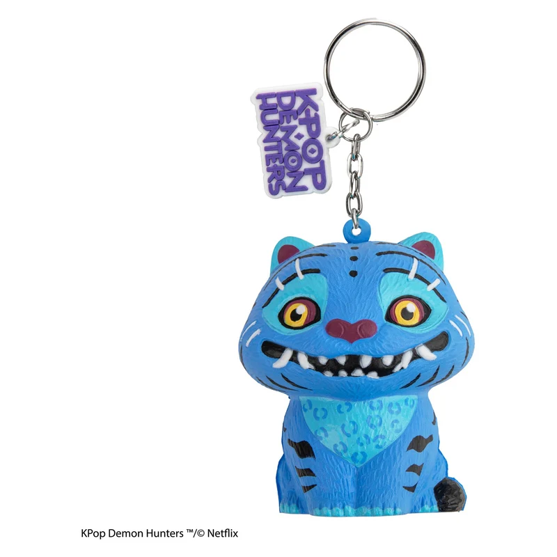 KPop Demon Hunters Squishy Schlüsselanhänger Derpy Tiger