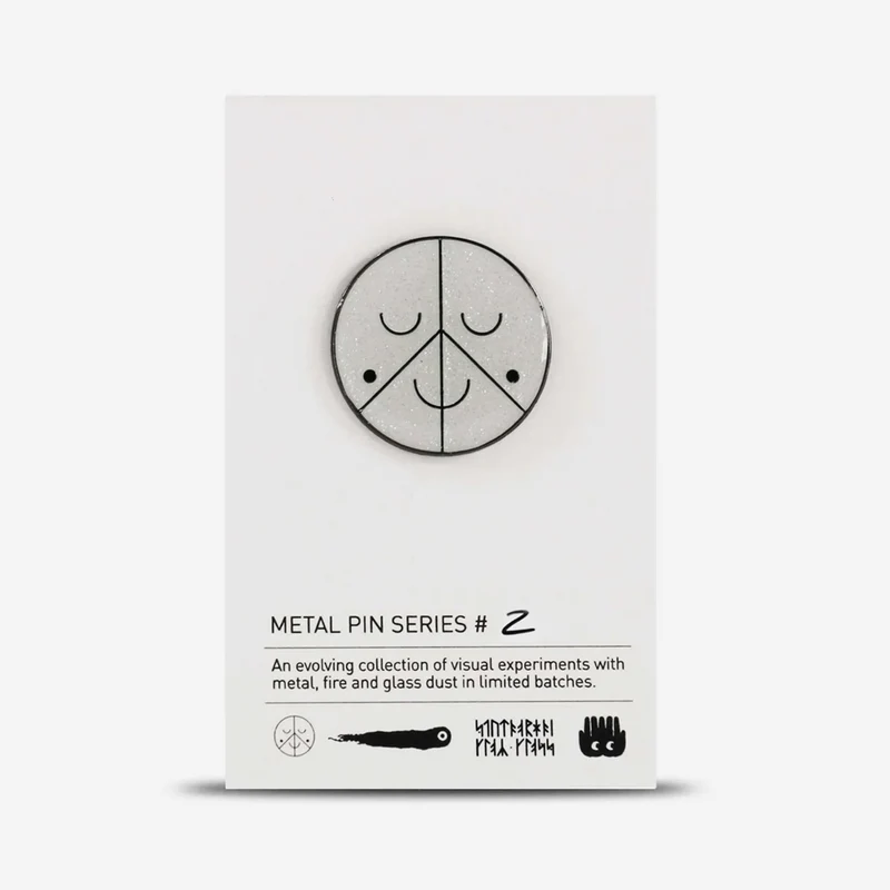 Arhoj Pin Disco Glitter Logo