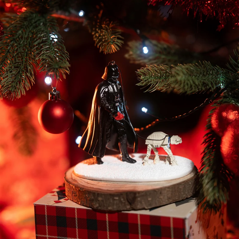 Star Wars - Darth Vader mit AT-AT Weihnachtsbaum-Schmuck