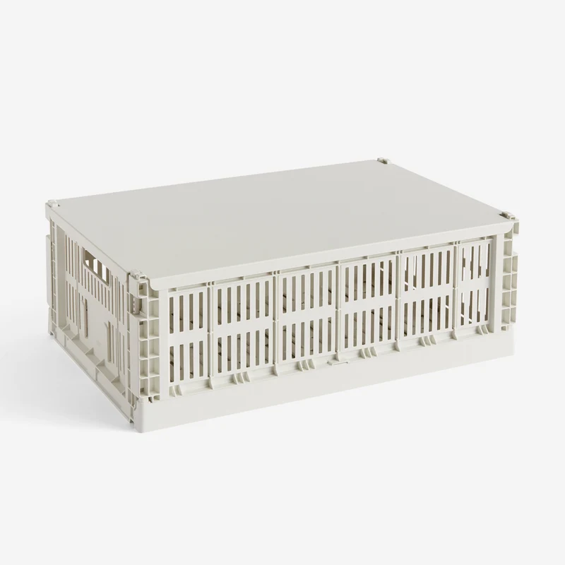 Colour Crate Lid L Off White