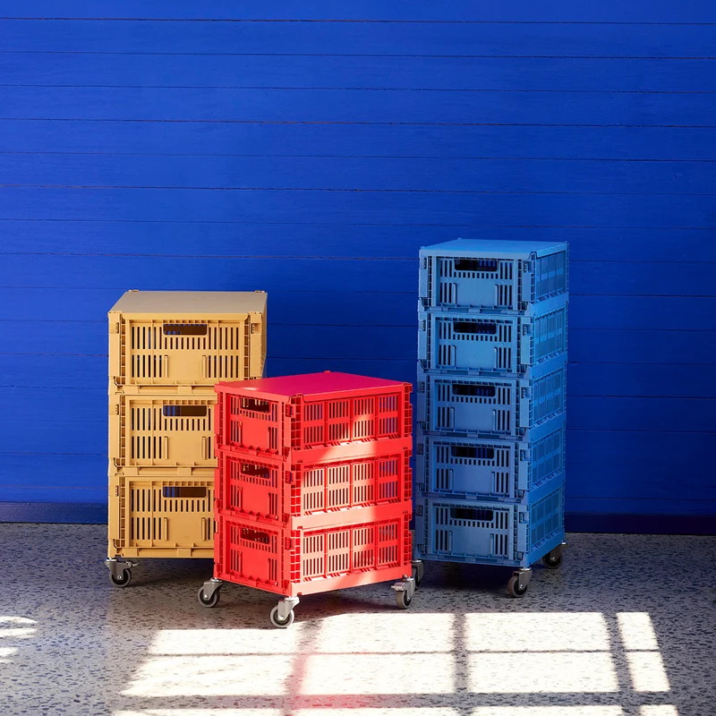 Colour Crate Lid L Off White