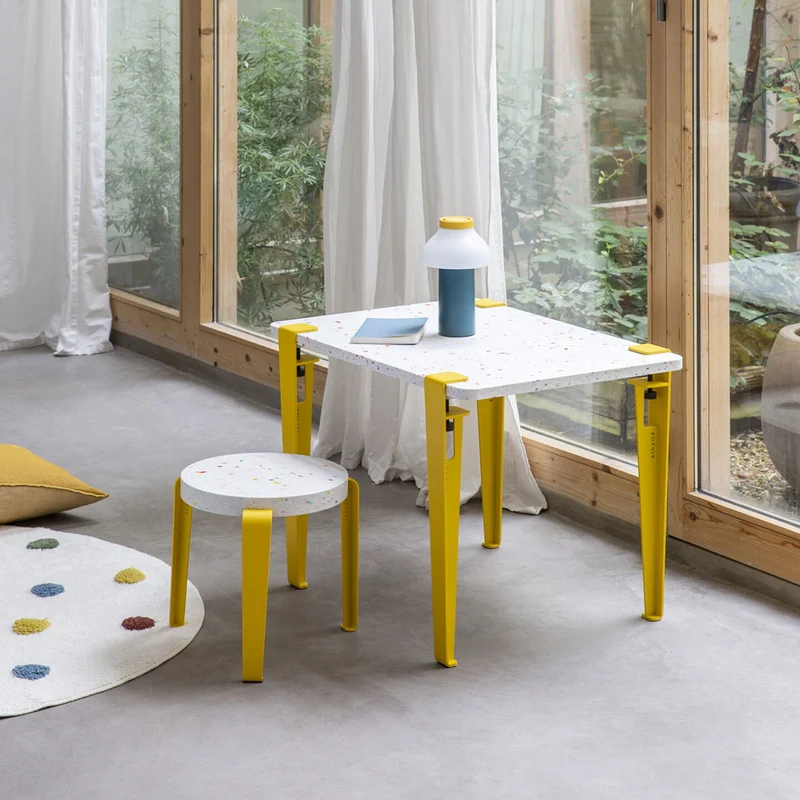 MINI LOU kids stool – recycled plastic Tutti Frutti