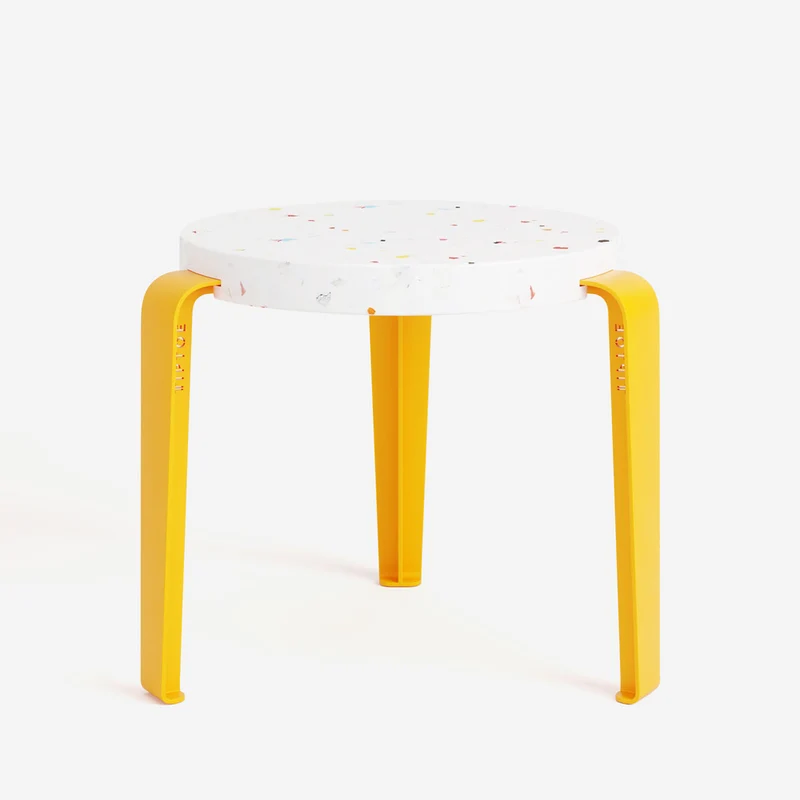 MINI LOU kids stool – recycled plastic Tutti Frutti