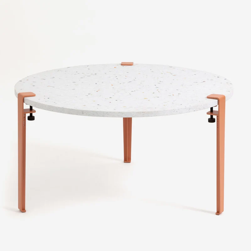 VENEZIA Recycled Plastic Coffee Table – Wohnzimmertisch aus recyceltem Plastik