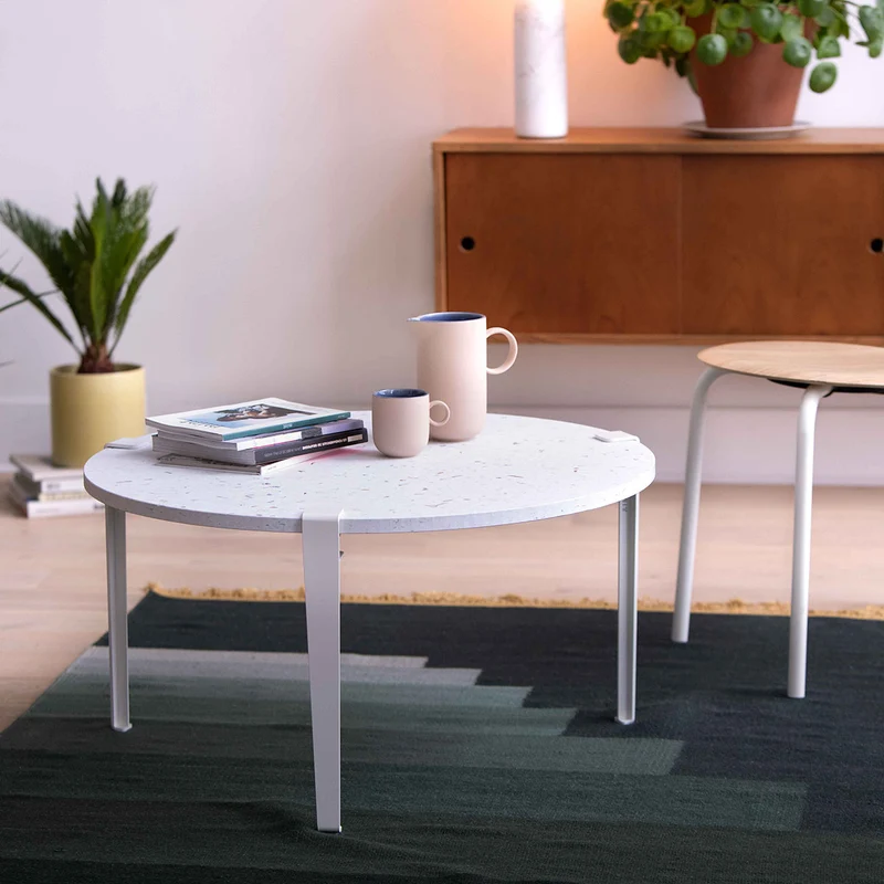 VENEZIA Recycled Plastic Coffee Table – Wohnzimmertisch aus recyceltem Plastik