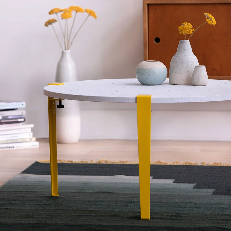 VENEZIA Recycled Plastic Coffee Table – Wohnzimmertisch aus recyceltem Plastik
