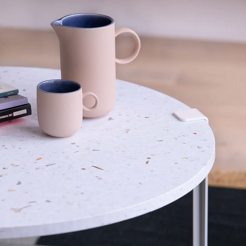 VENEZIA Recycled Plastic Coffee Table – Wohnzimmertisch aus recyceltem Plastik