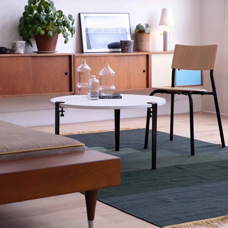 VENEZIA Recycled Plastic Coffee Table – Wohnzimmertisch aus recyceltem Plastik