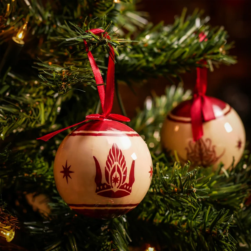 Der Herr der Ringe - Mittelerde Symbole Weihnachtsbaumkugeln 14tlg