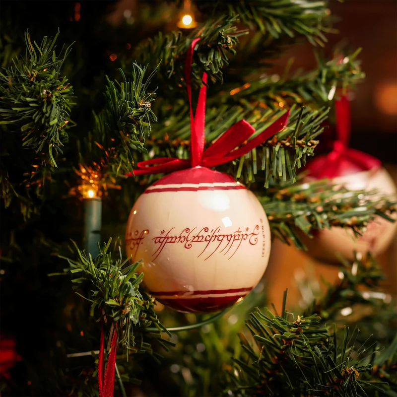 Der Herr der Ringe - Mittelerde Symbole Weihnachtsbaumkugeln 14tlg
