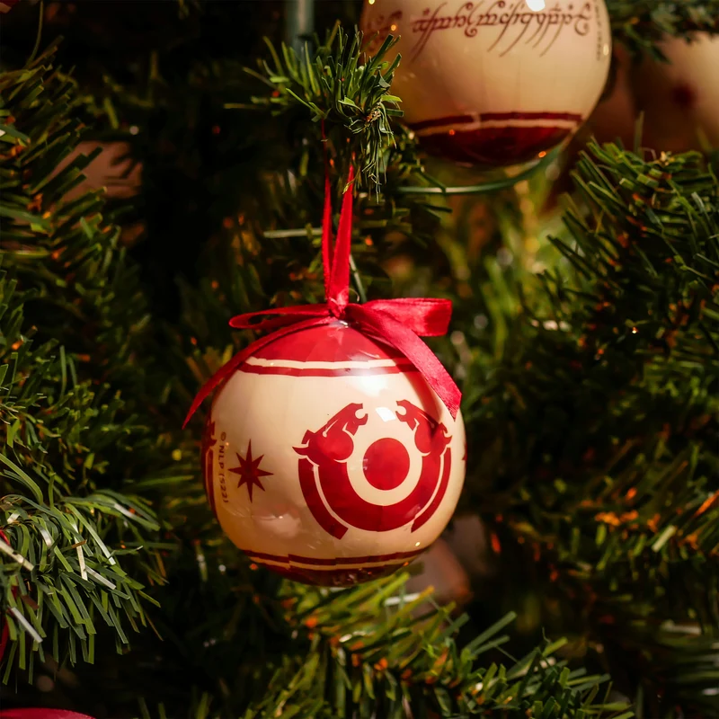 Der Herr der Ringe - Mittelerde Symbole Weihnachtsbaumkugeln 14tlg