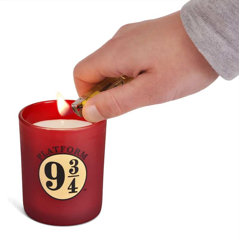 Harry Potter - Gleis 9 3/4 Kerze im Glas