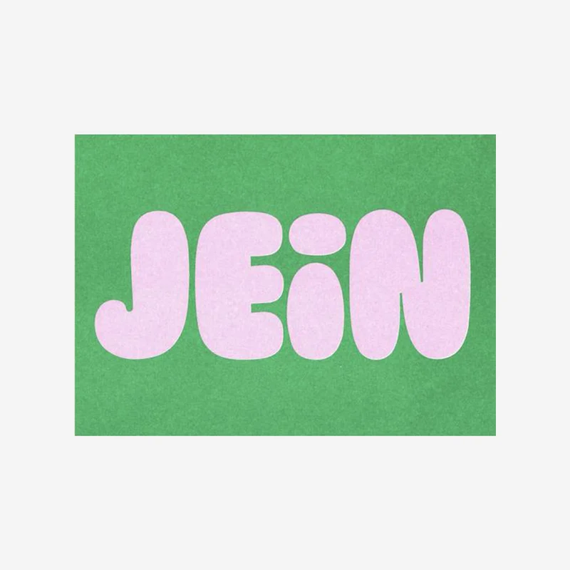 JEIN Riso-Postkarte