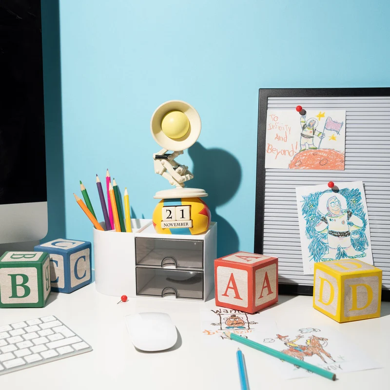 Pixar 3D Ewiger Kalender Die kleine Lampe