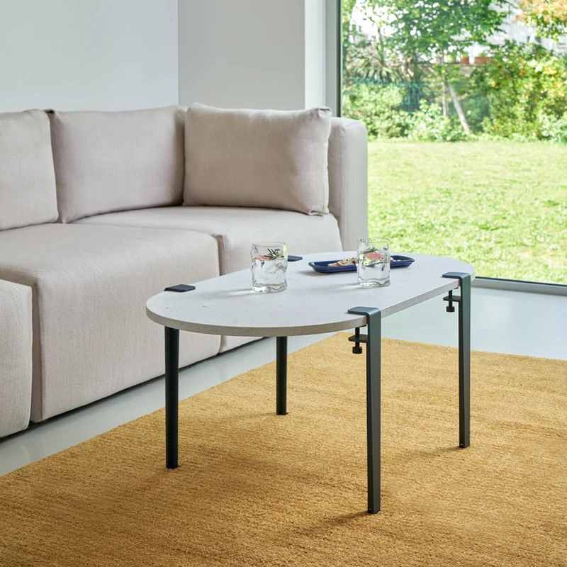 Tischbein für Couchtisch und Bank 43 cm