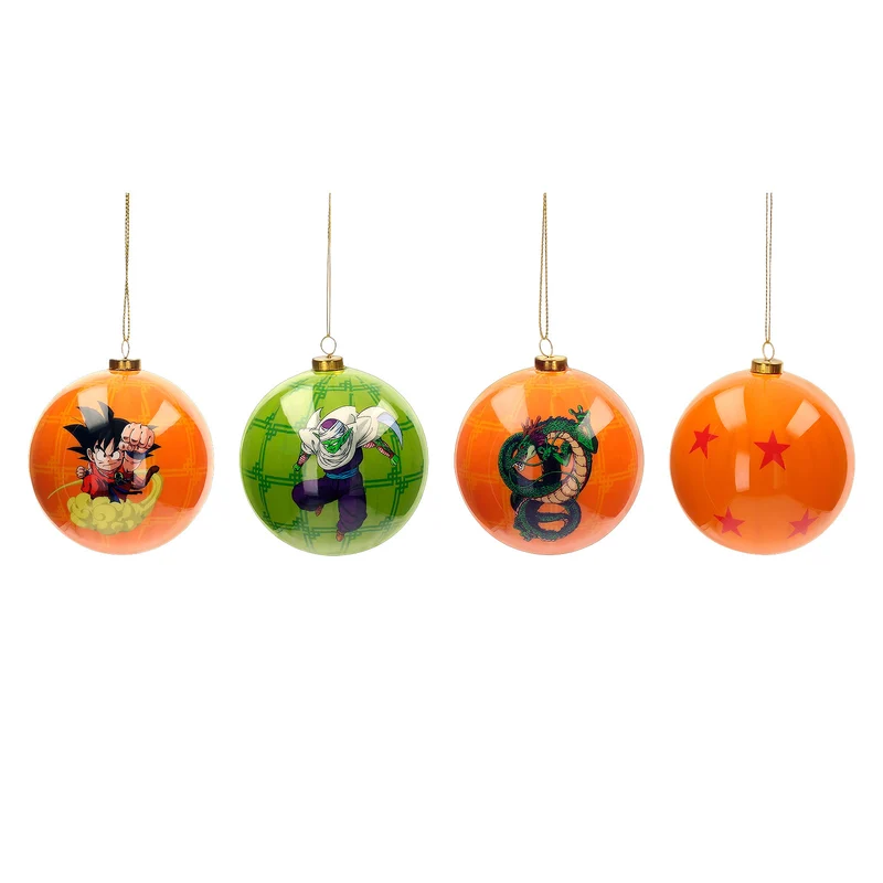 Dragon Ball Weihnachtsbaumkugeln 4tlg