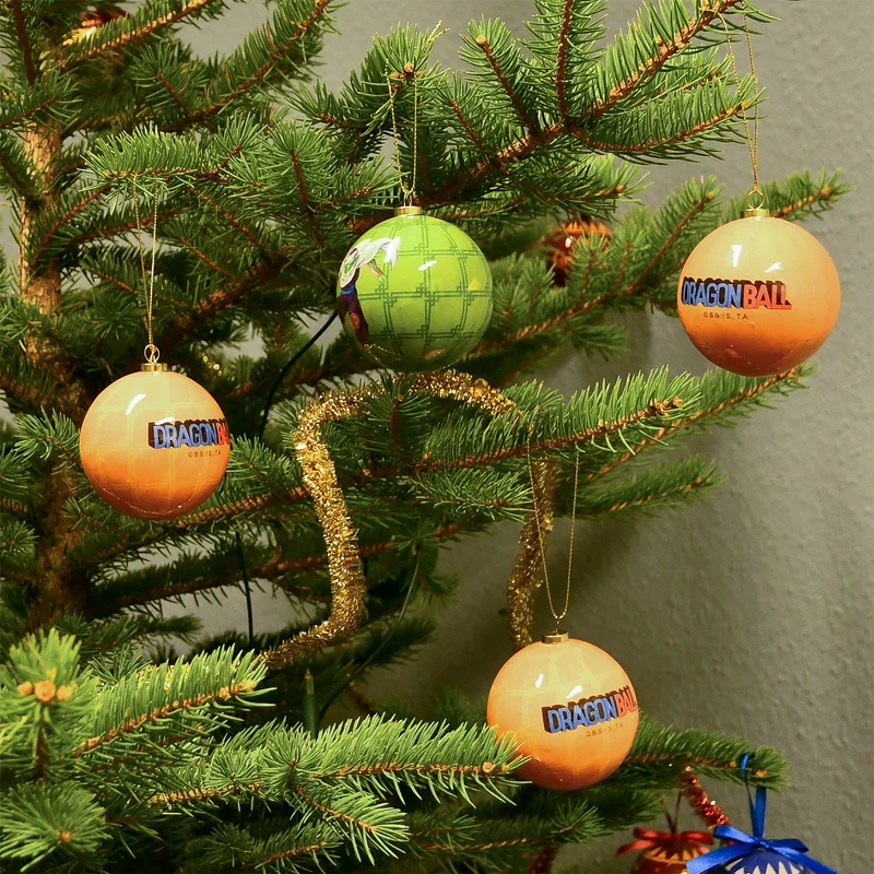Dragon Ball Weihnachtsbaumkugeln 4tlg
