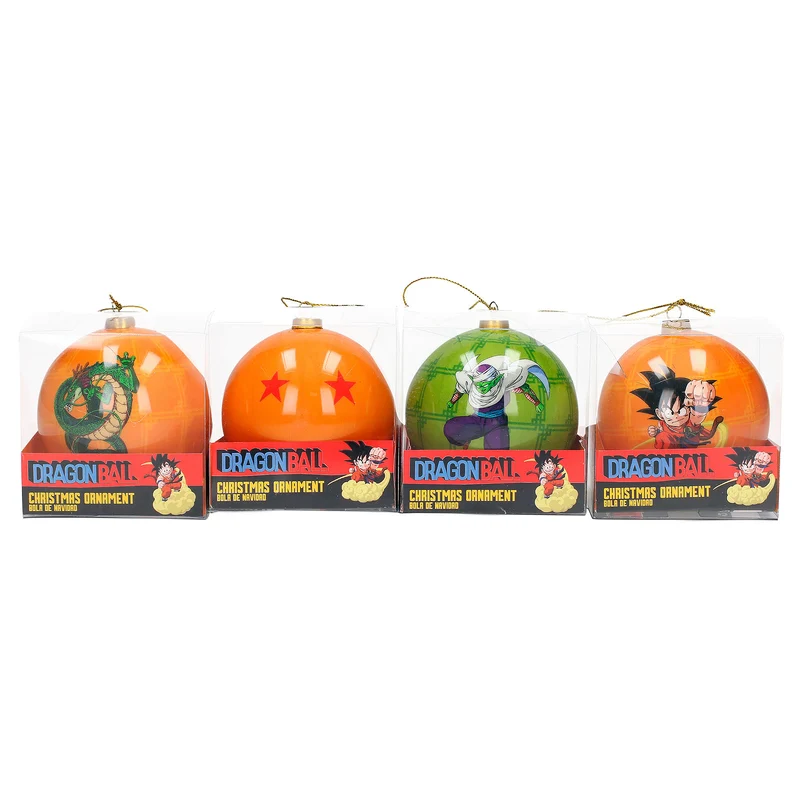Dragon Ball Weihnachtsbaumkugeln 4tlg